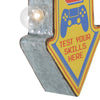 Retro Game Zone Off the Wall LED Marquee Sign, Yellow - 25" H